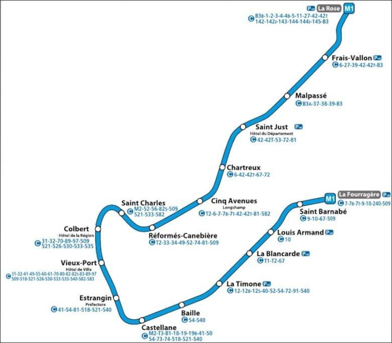 Jolie Charmant T3 Refait A Neuf A Marseille Exteriör bild